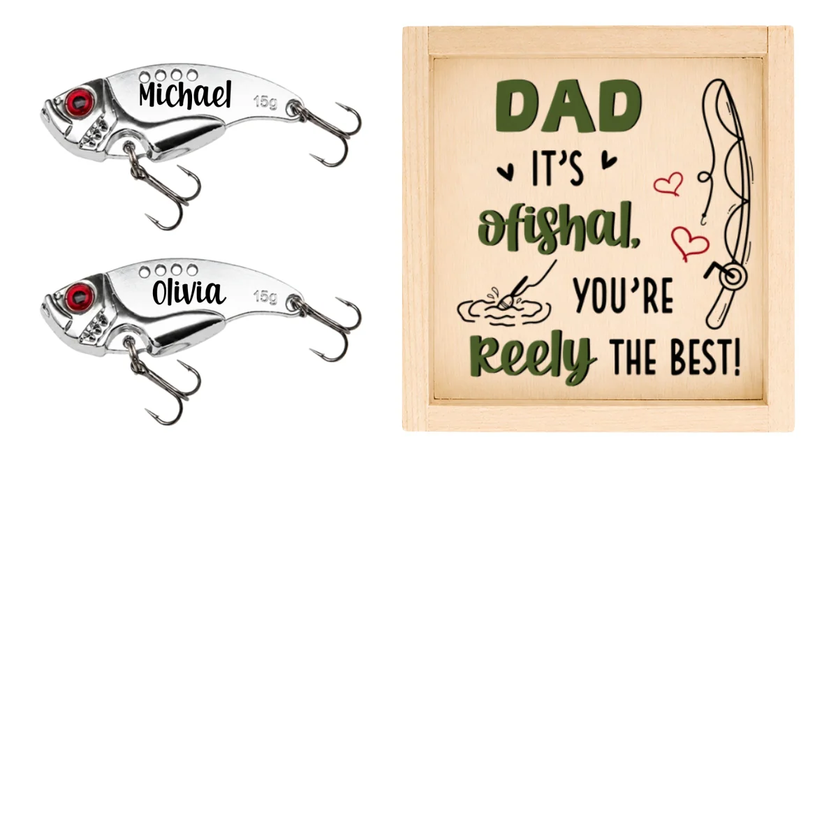 It's Ofishal - Personalized Custom Fishing Lure - Image 14