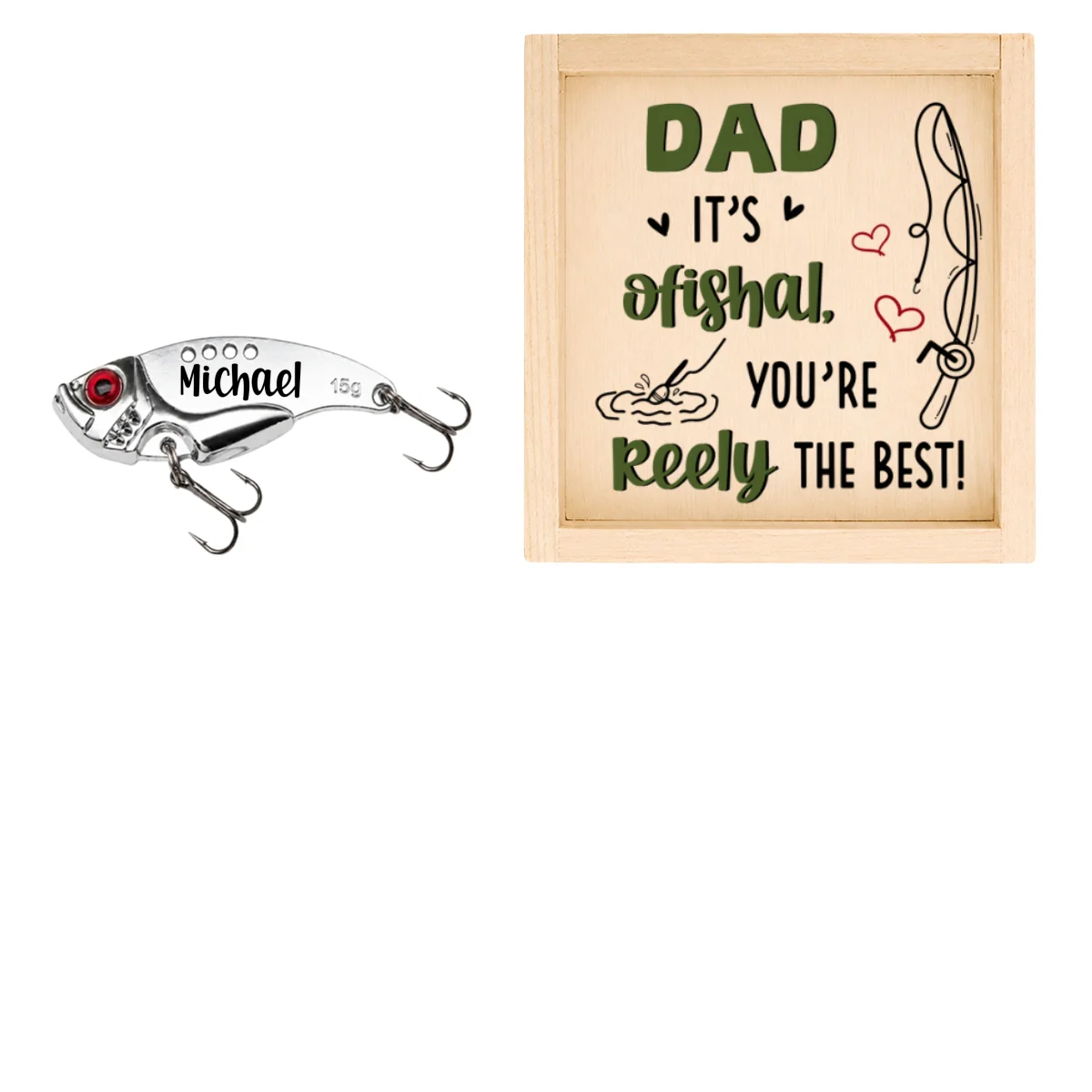 It's Ofishal - Personalized Custom Fishing Lure - Image 16