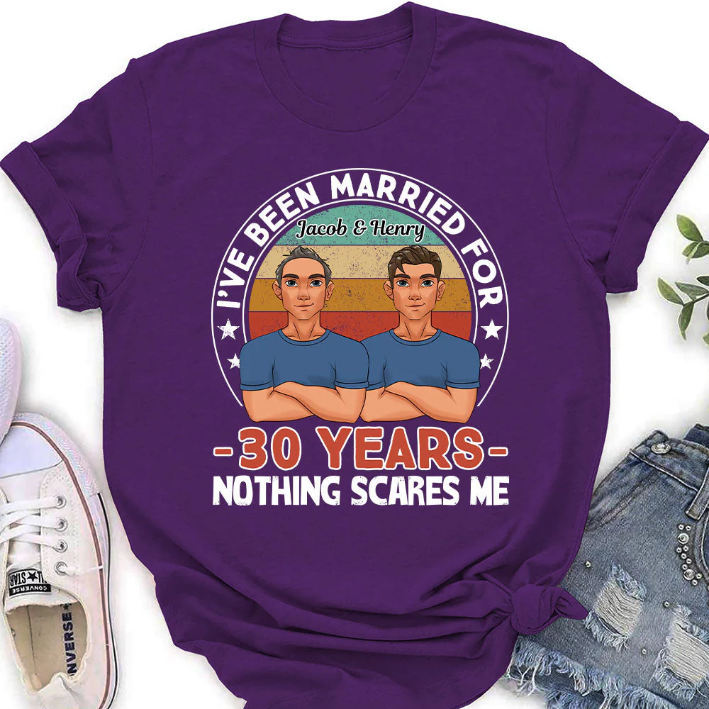 I Have Been Married - Personalized Custom Women's T-shirt - Image 3
