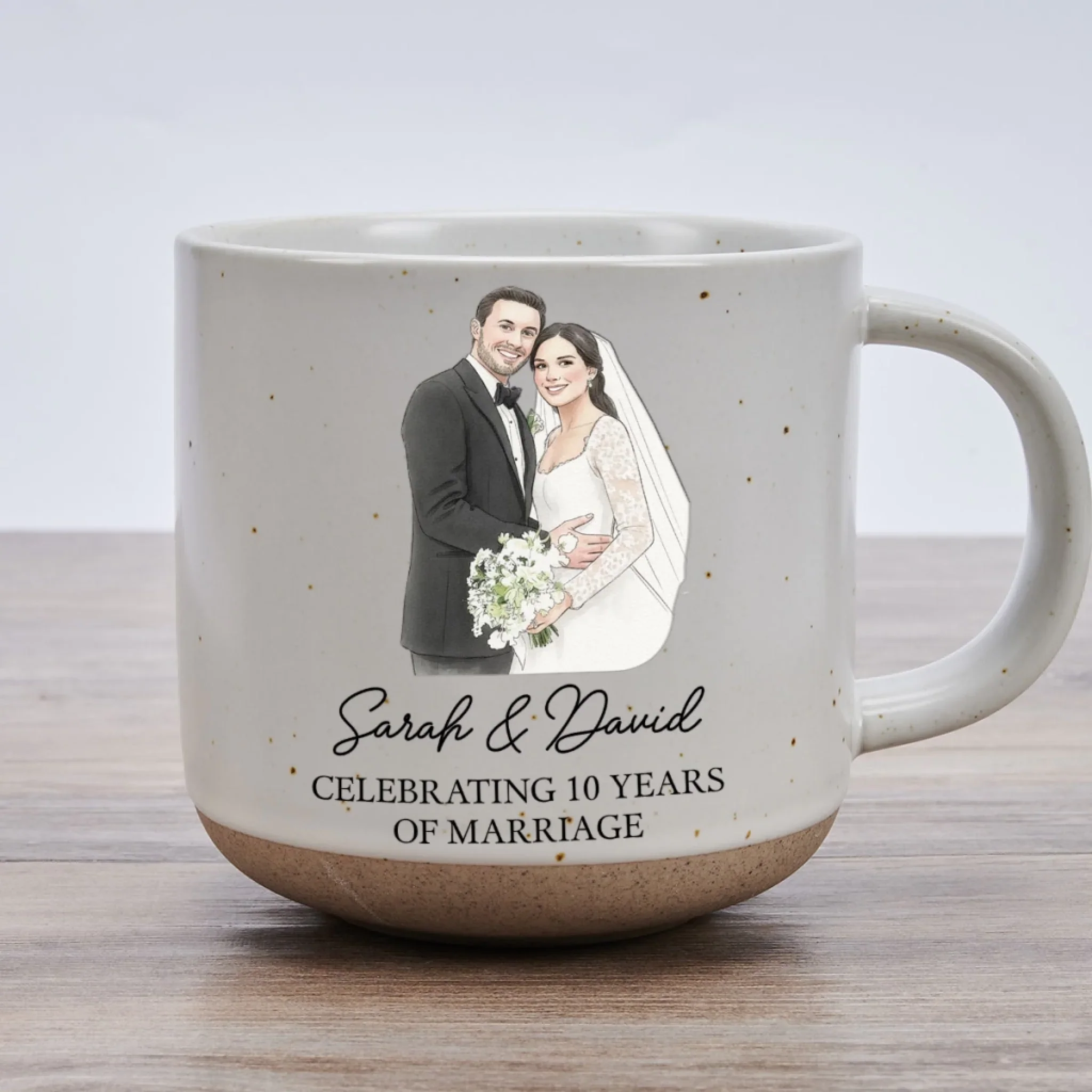 Journey Together - Personalized Custom Pottery Mug - Image 4