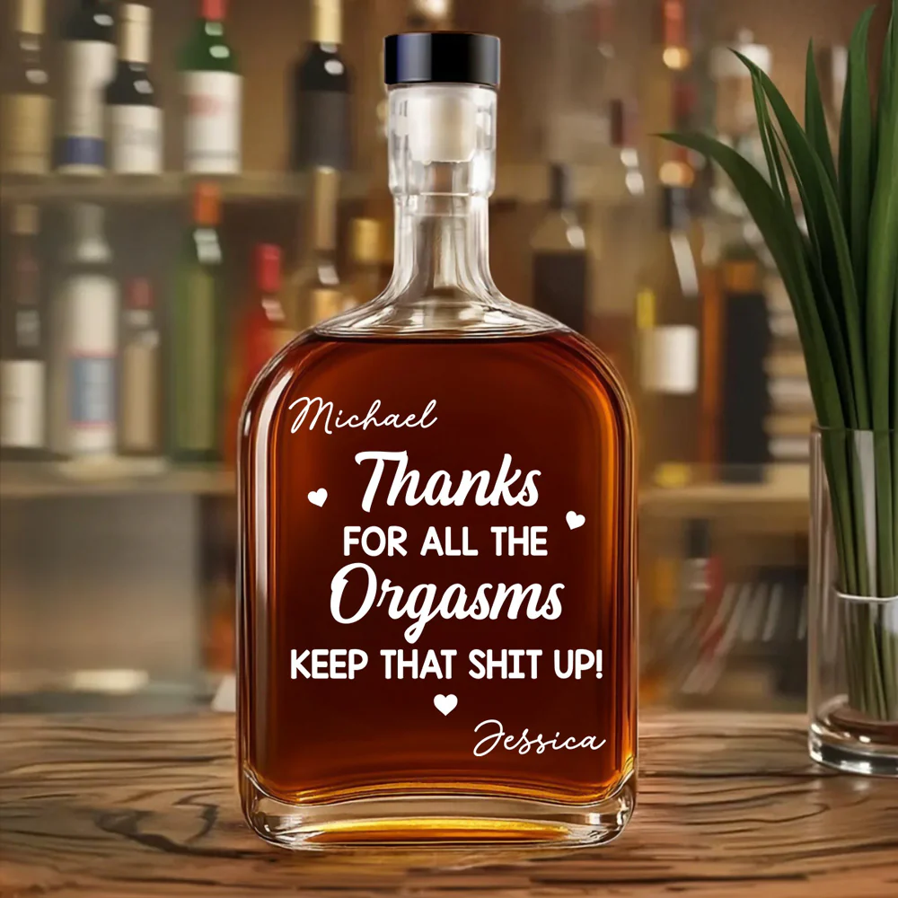 Keep It Up - Personalized Custom Spirits Decanter - Image 3