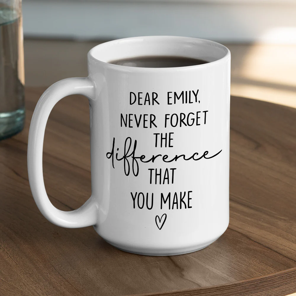 Keeping Going - Personalized Custom Coffee Mug - Image 5