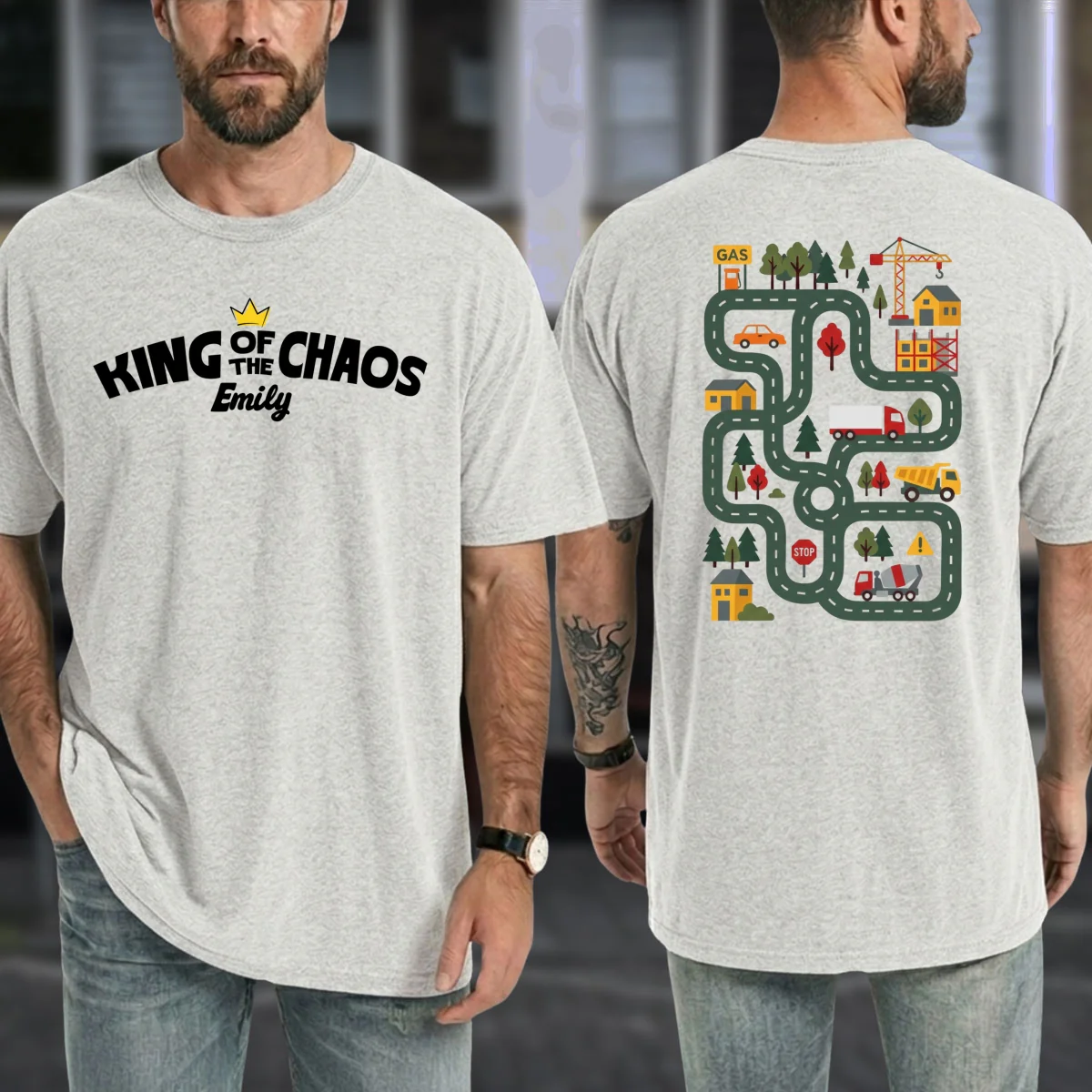 King Of The Chaos - Personalized Custom Shirt - Image 10
