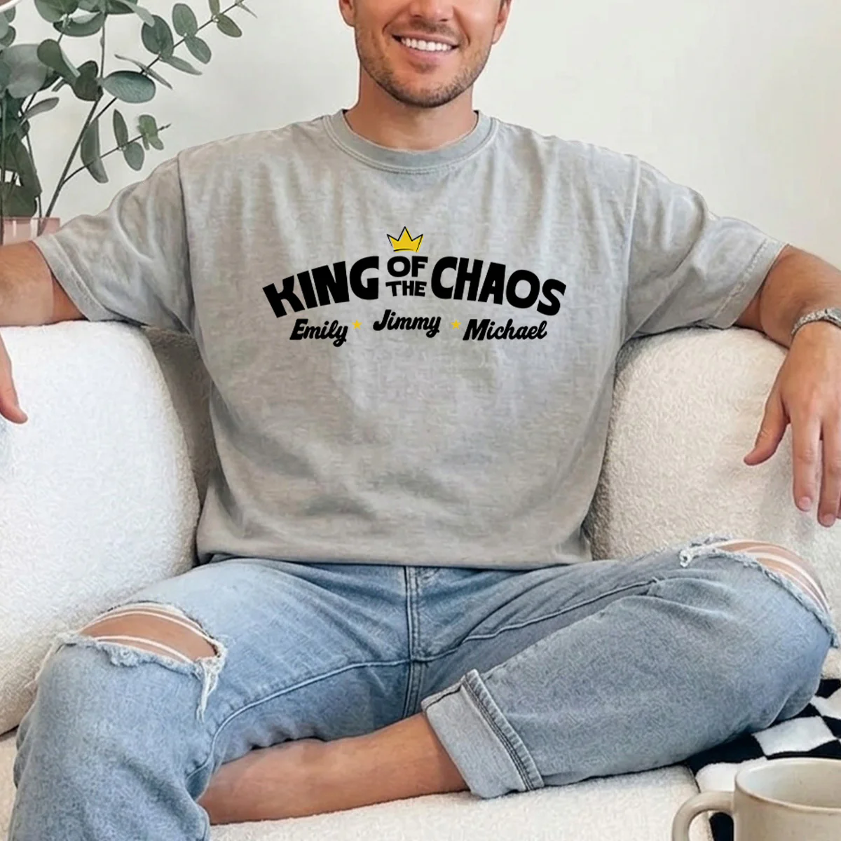 King Of The Chaos - Personalized Custom Shirt - Image 4