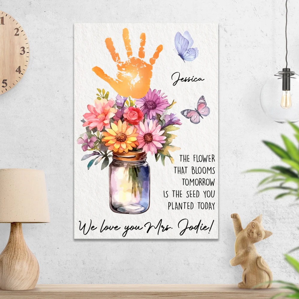 Knowledge Is A Seed Of Wisdom - Personalized Custom Poster - Image 6