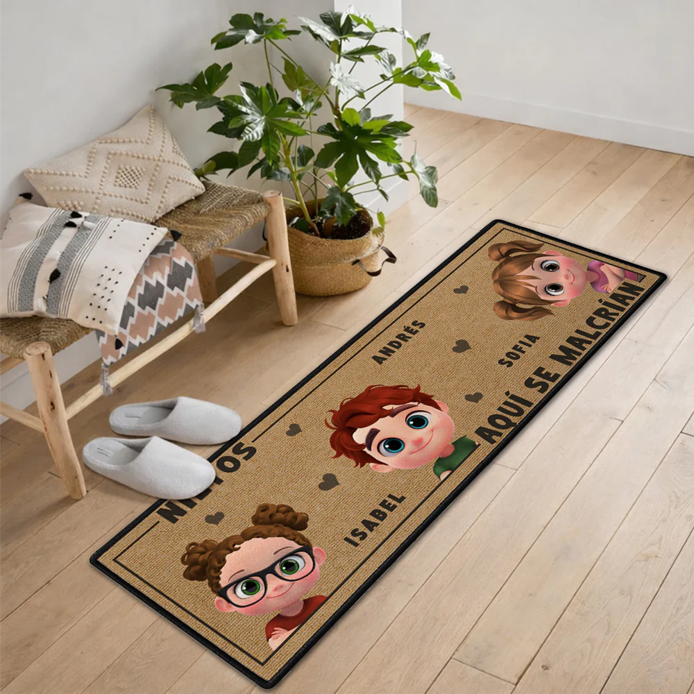 La Vida Es Mejor Con Los Nietos – Alfombra Tipo Runner Personalizada - Image 4
