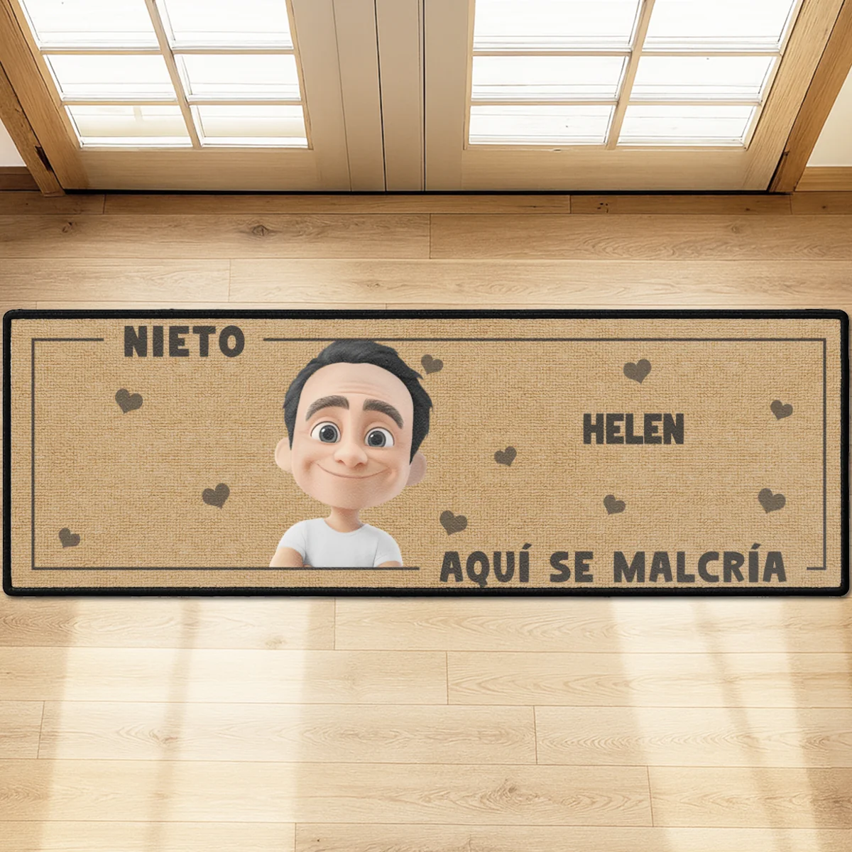 La Vida Es Mejor Con Los Nietos – Alfombra Tipo Runner Personalizada - Image 8