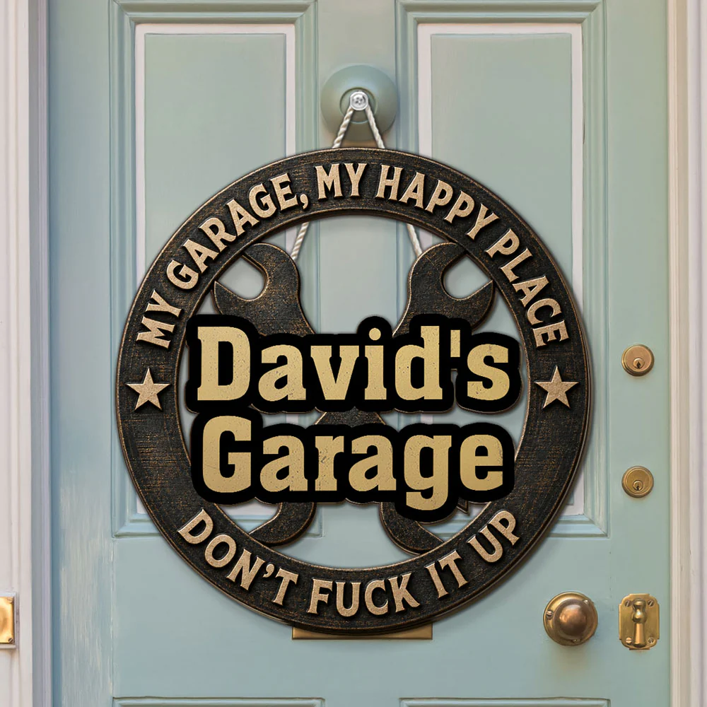 Leave My Stuff Alone - Personalized Custom Wood Sign - Image 5