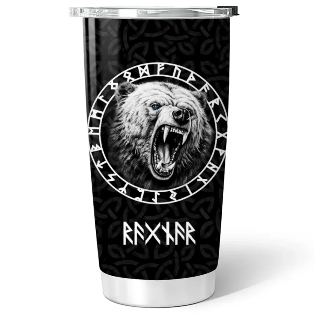 Legacy Of The Vikings - Personalized Custom Tumbler - Image 7