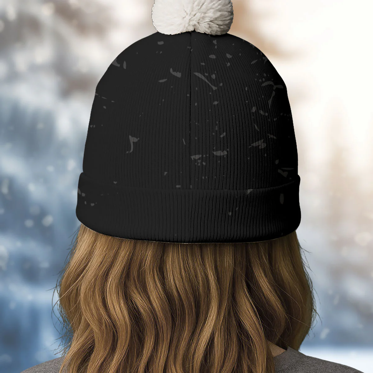 Legend Husband Dad Grandpa - Personalized Custom Bobble Beanie Hat - Image 3