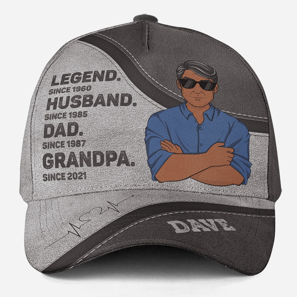 Legend - Personalized Classic Cap - Image 3