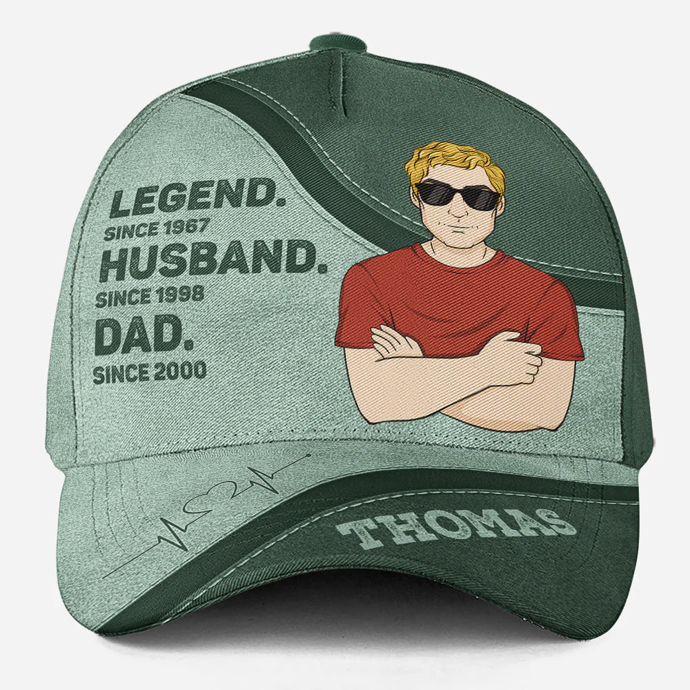 Legend - Personalized Classic Cap - Image 4