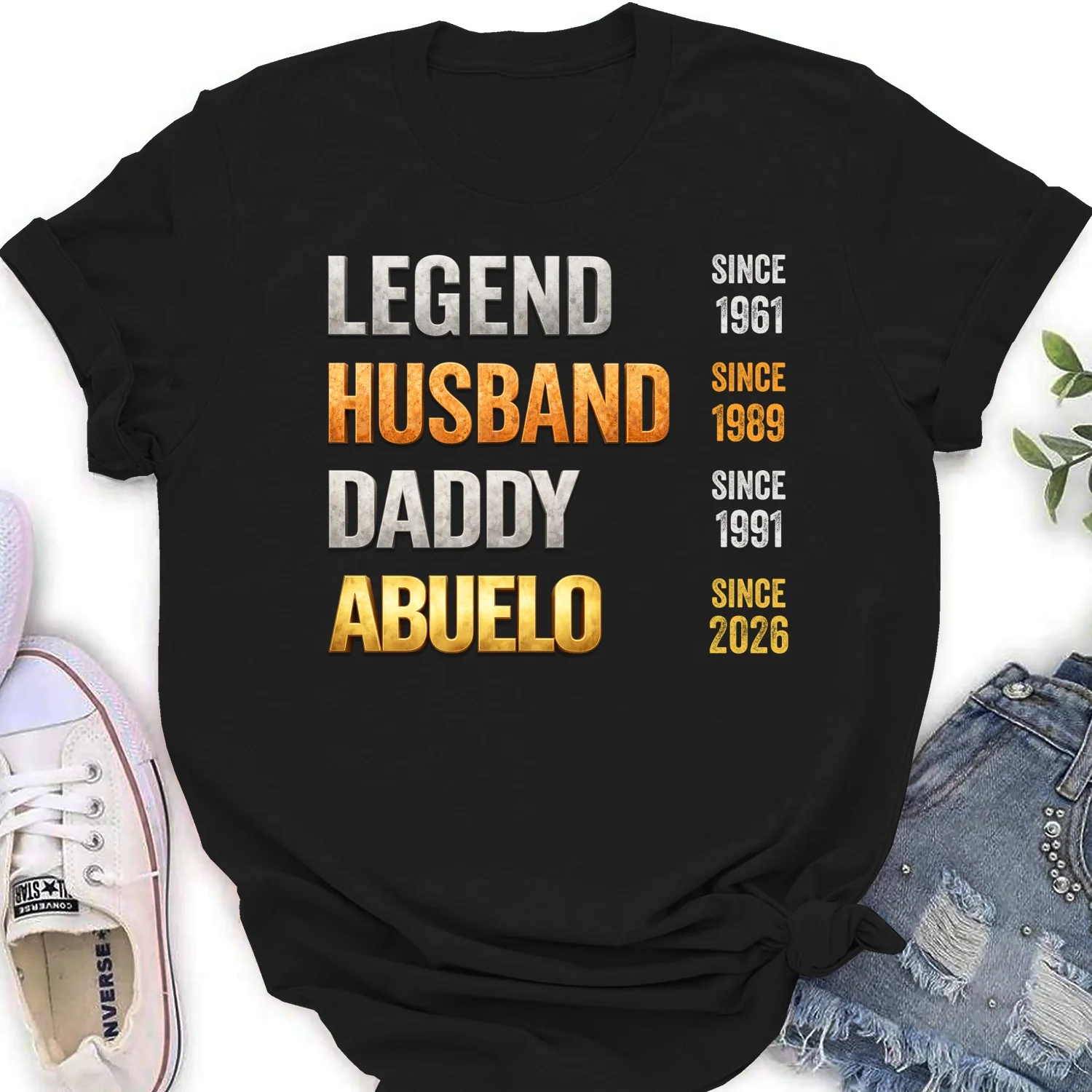 Legendary Dad Metal Retro - Personalized Custom 3D Effect Shirt - Image 23