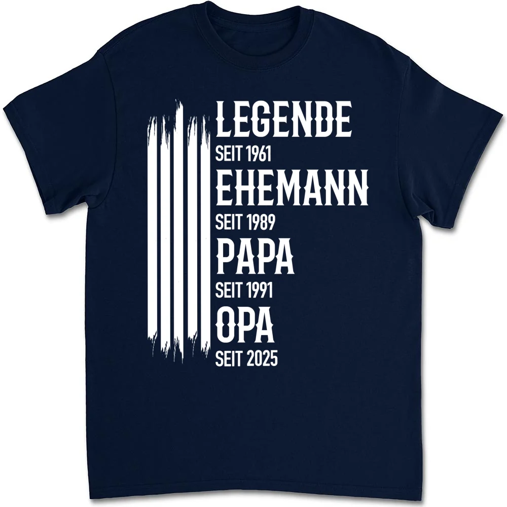 Legende Ehemann Papa Opa - Personalisiertes Individuelles Shirt - Image 10