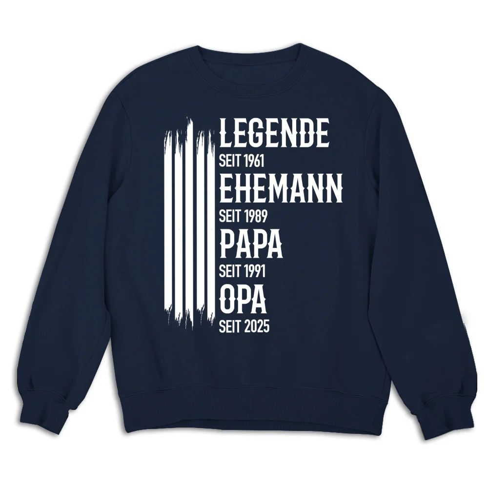 Legende Ehemann Papa Opa - Personalisiertes Individuelles Shirt - Image 16