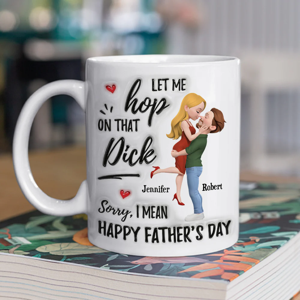 Let Me Hop - Personalized Custom 3D Inflated Effect Mug - Image 2