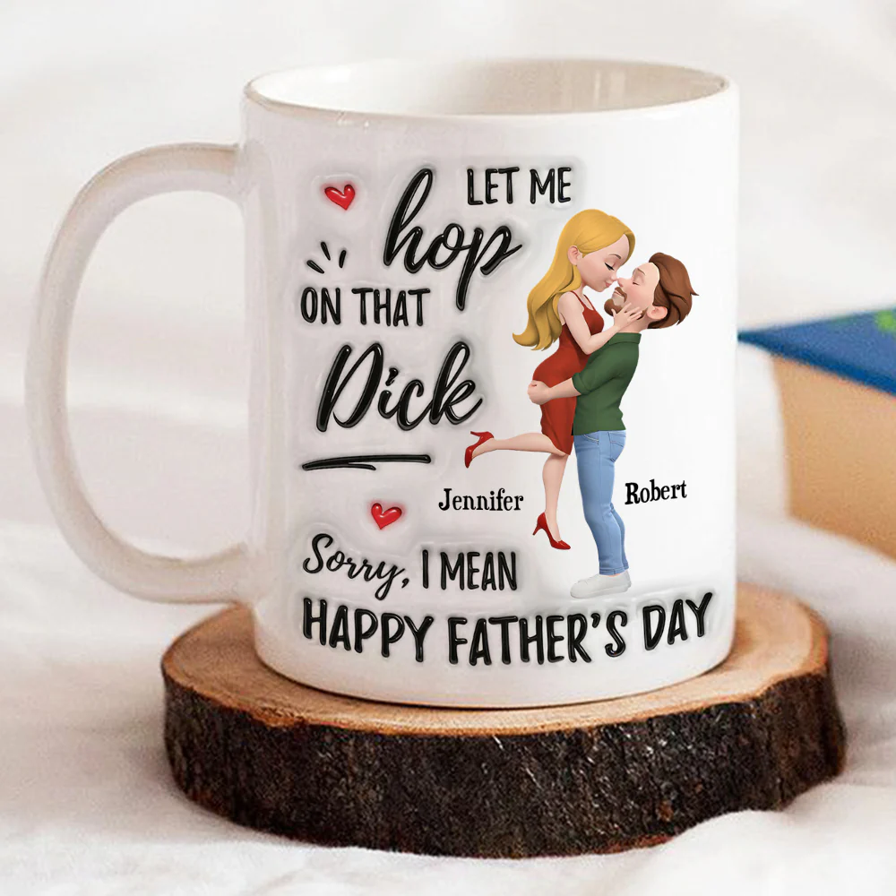 Let Me Hop - Personalized Custom 3D Inflated Effect Mug - Image 3