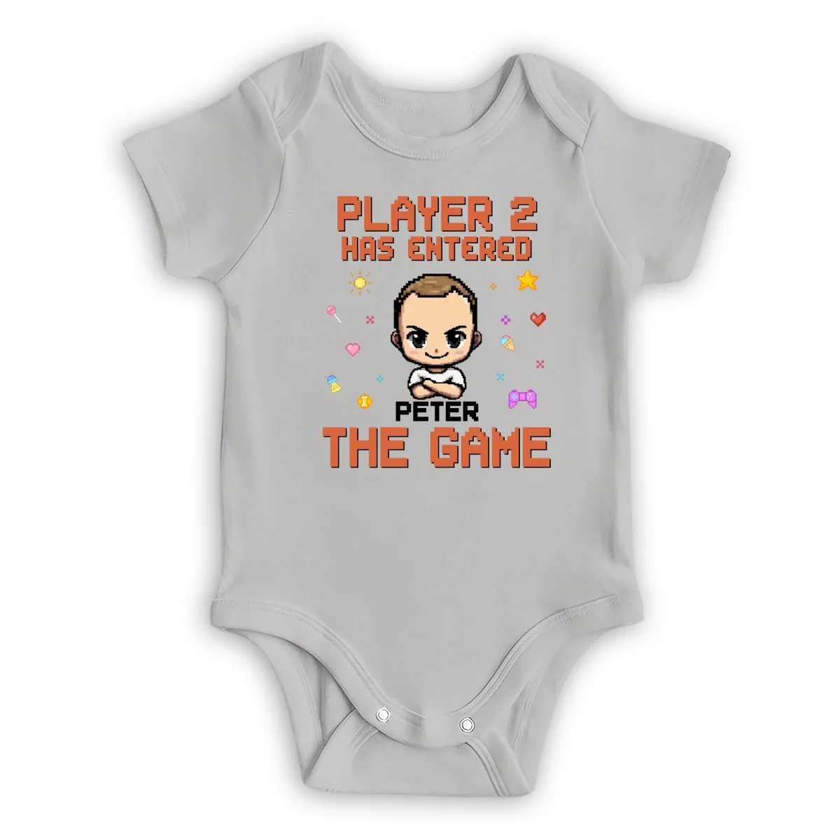 Leveled Up - Personalized Custom T-shirt And Onesie - Image 12