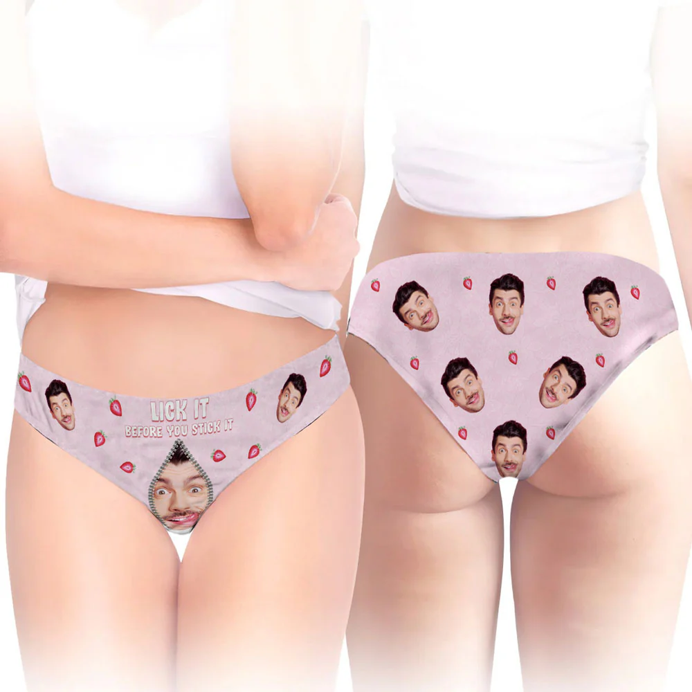 Lick It Before - Personalized Women Briefs - Image 4