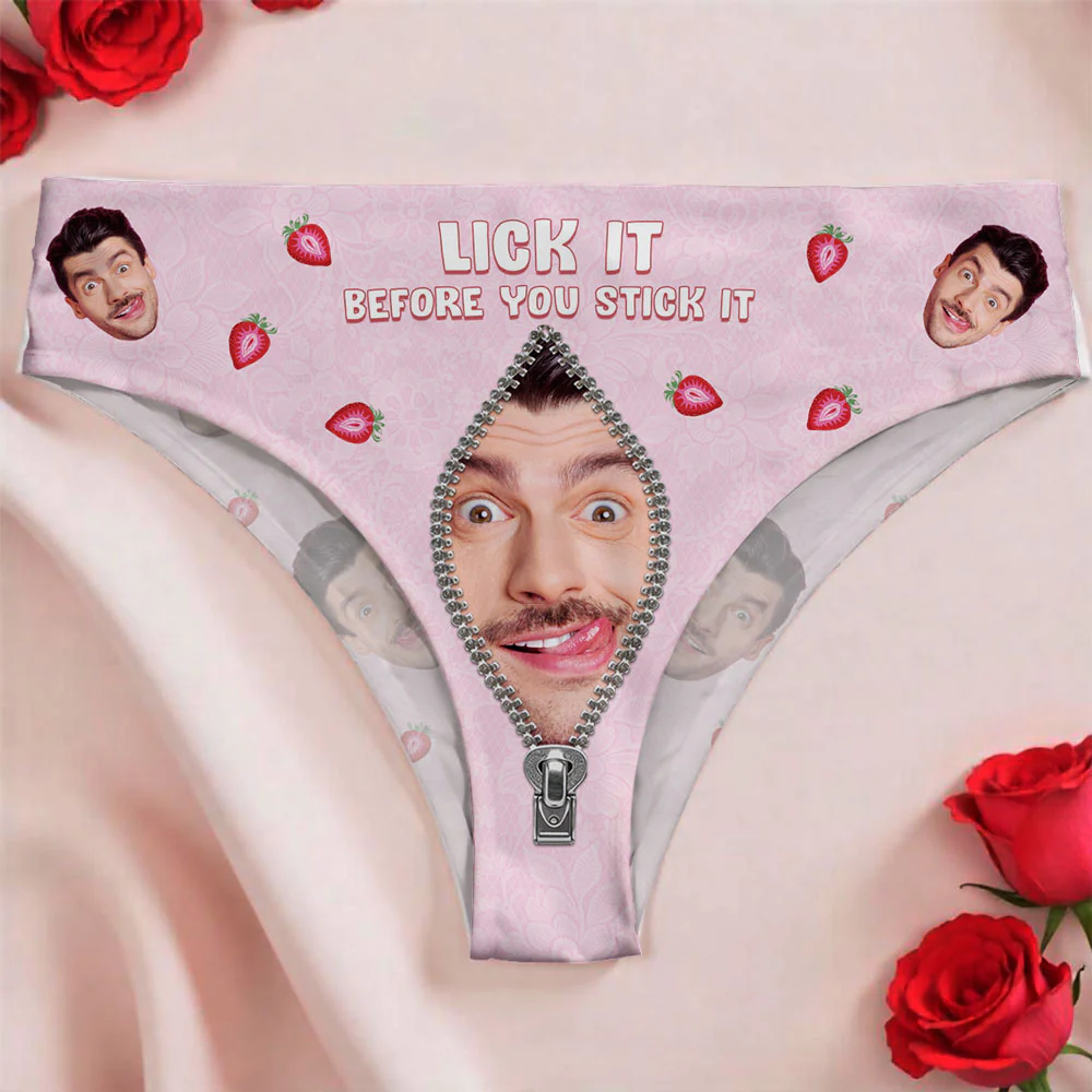 Lick It Before - Personalized Women Briefs - Image 5