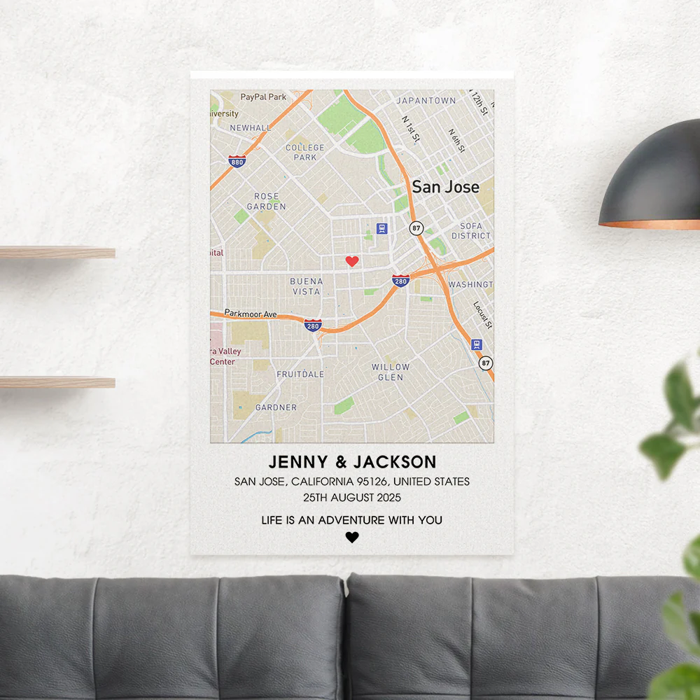 Life Is An Adventure With You - Personalized Custom Poster - Image 6