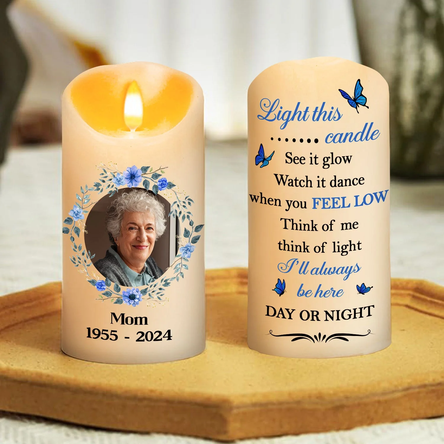 Light This Candle - Personalized Custom LED Candle - Image 3
