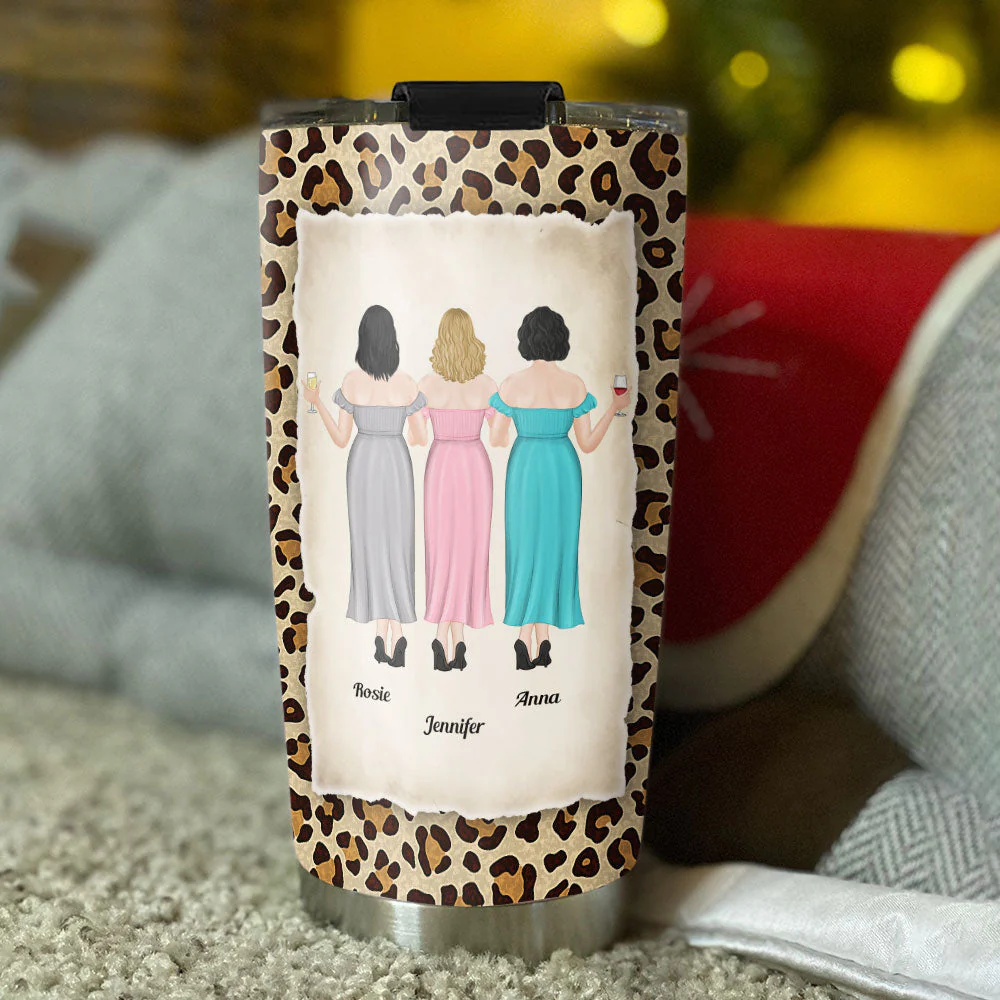 Like Mother Like Daughter - Personalized Custom Tumbler - Image 4