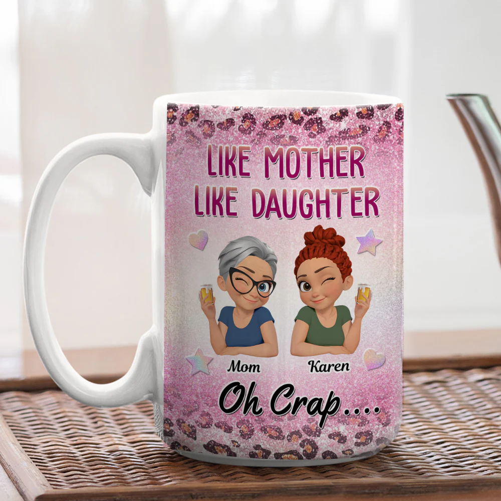 Like You And Me - Personalized Custom Coffee Mug - Image 4