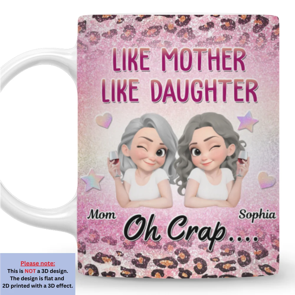 Like You And Me - Personalized Custom Coffee Mug - Image 7