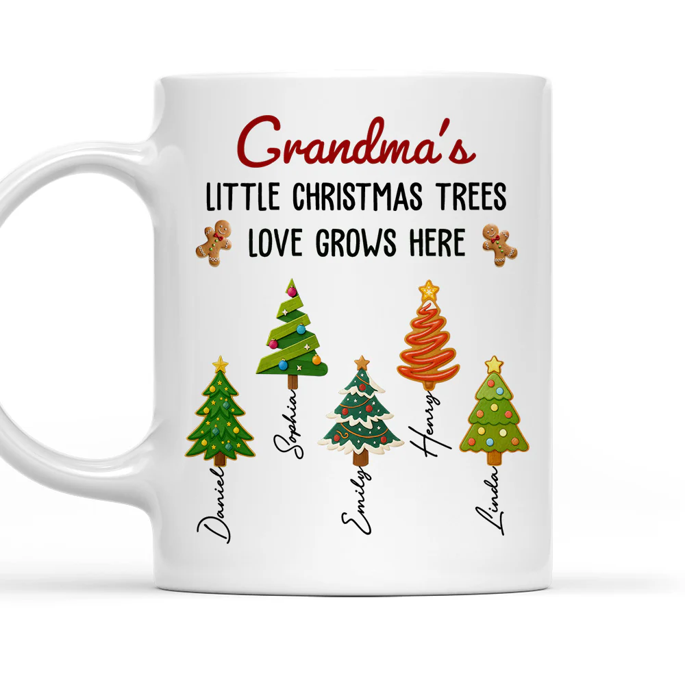 Little Christmas Tree - Personalized Custom Coffee Mug
