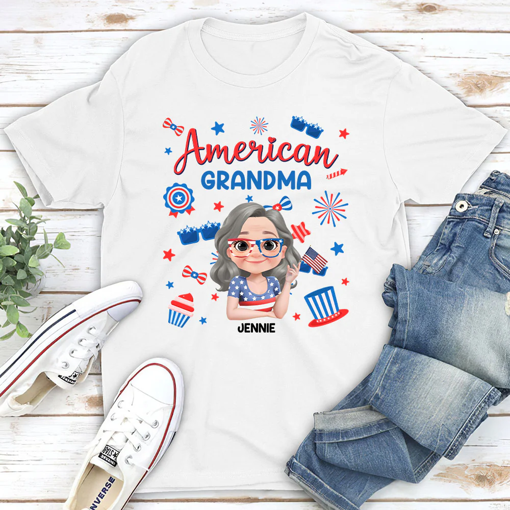 Living Grandma Life - Personalized Custom Shirt - Image 2