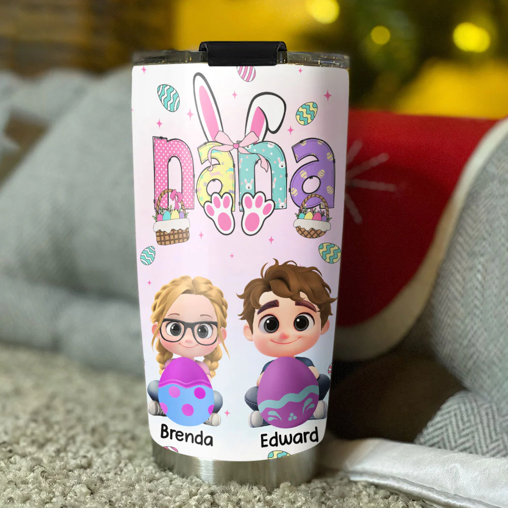 Living That Grandma Life - Personalized Custom Tumbler - Image 4