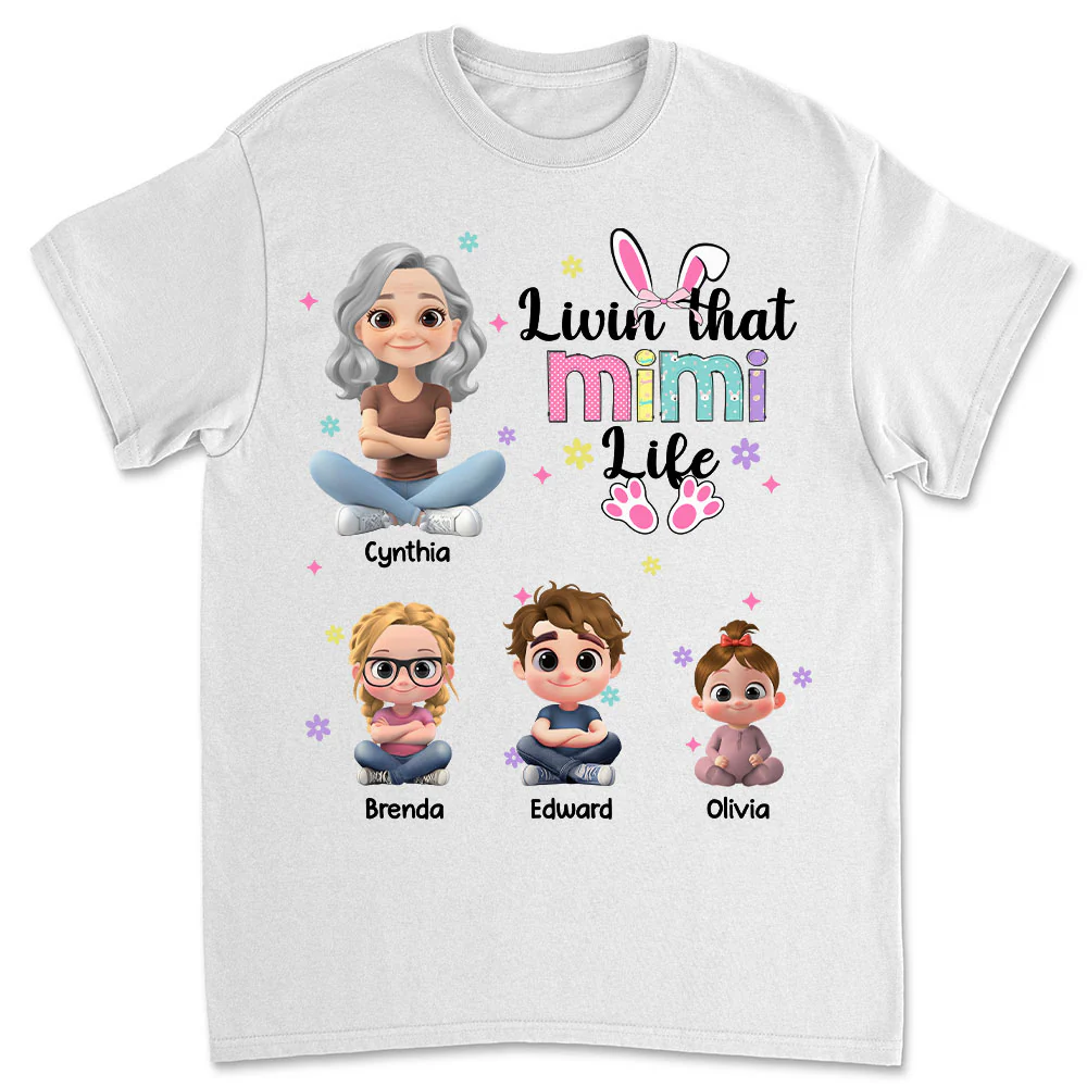 Living That Mimi Life - Personalized Custom Shirt