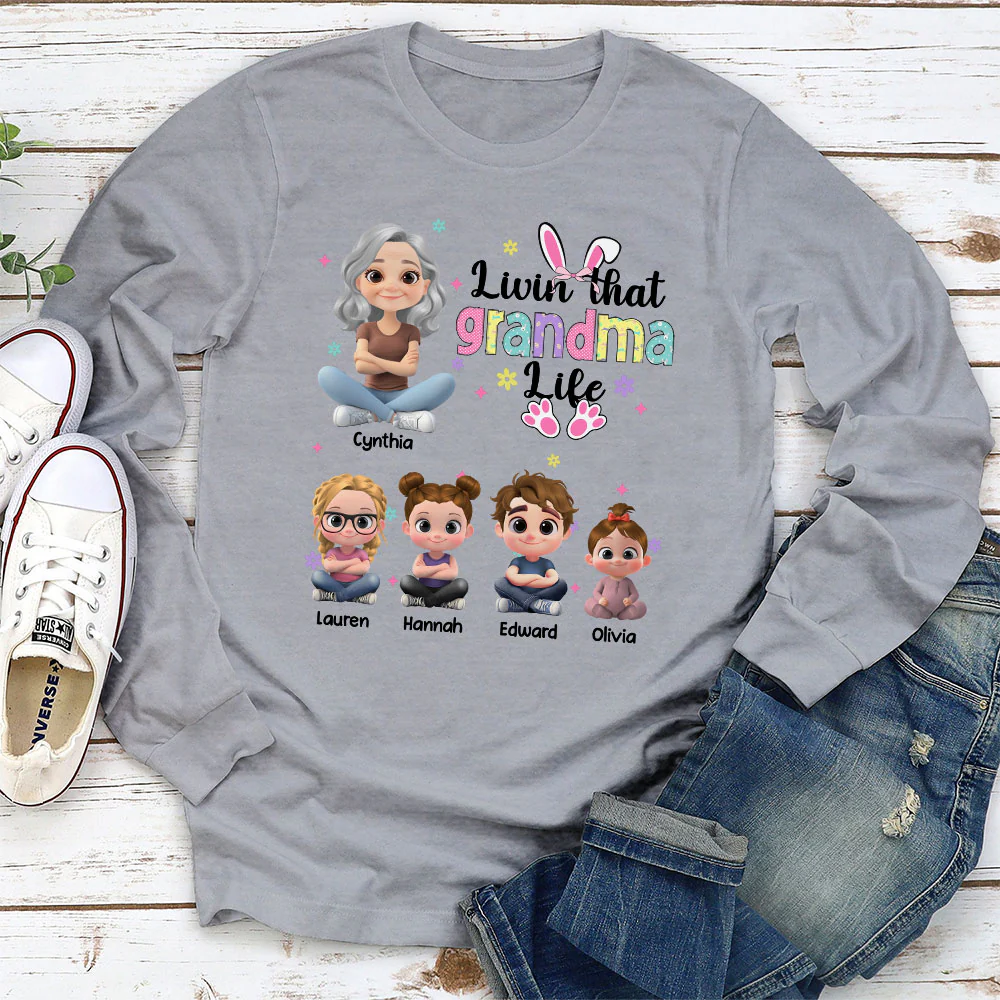Living That Mimi Life - Personalized Custom Shirt - Image 3