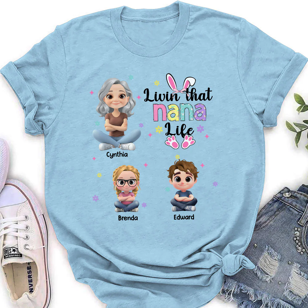Living That Mimi Life - Personalized Custom Shirt - Image 4