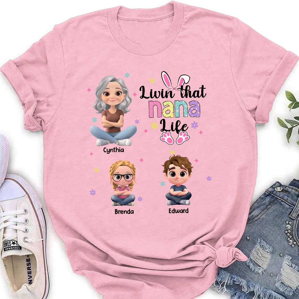 Living That Mimi Life - Personalized Custom Shirt - Image 5