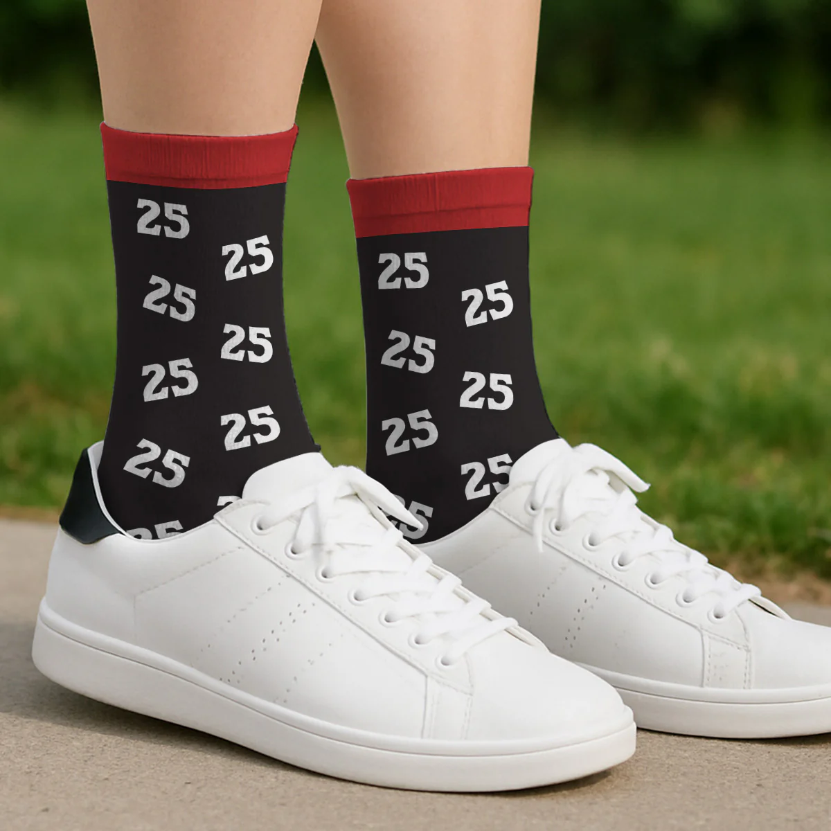 Look This Good - Personalized Custom Crew Socks - Image 3