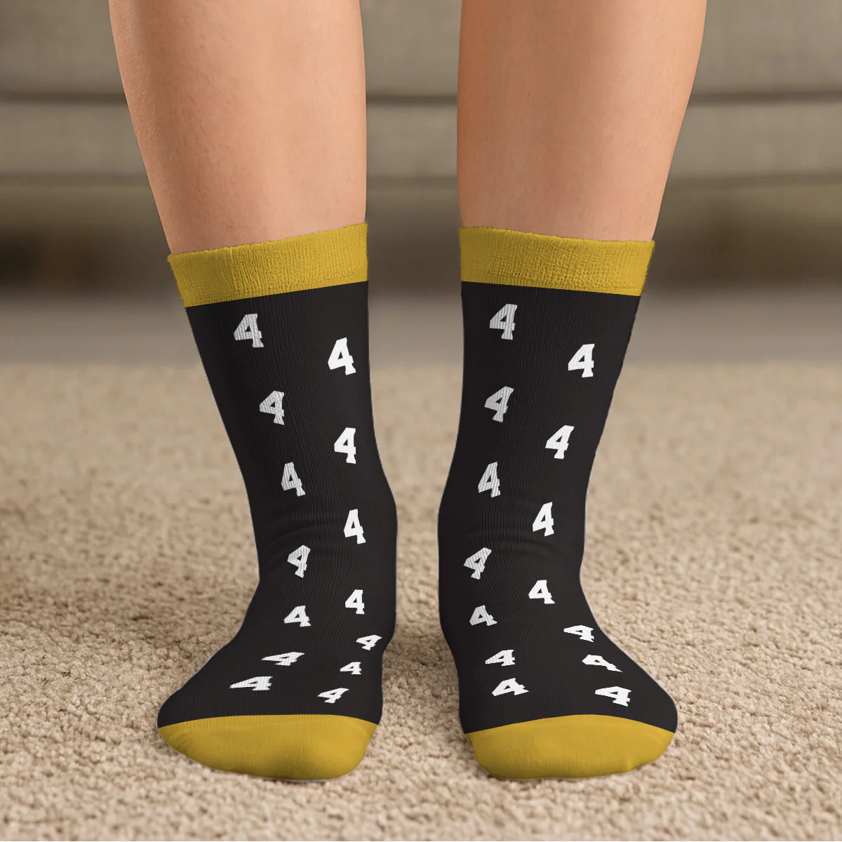 Look This Good - Personalized Custom Crew Socks - Image 4