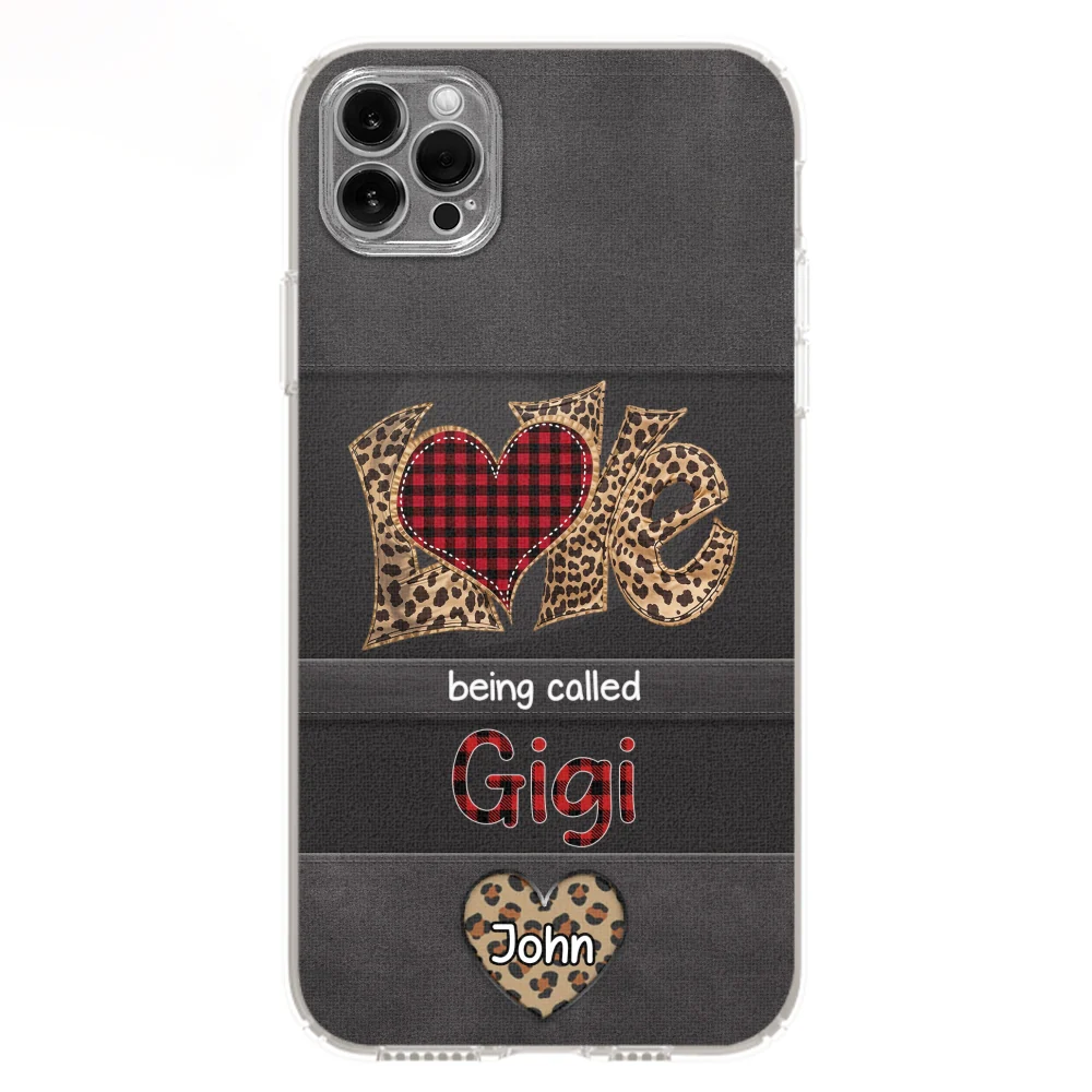 Love Being Called Grandma - Personalized Custom Phone Case - Image 10