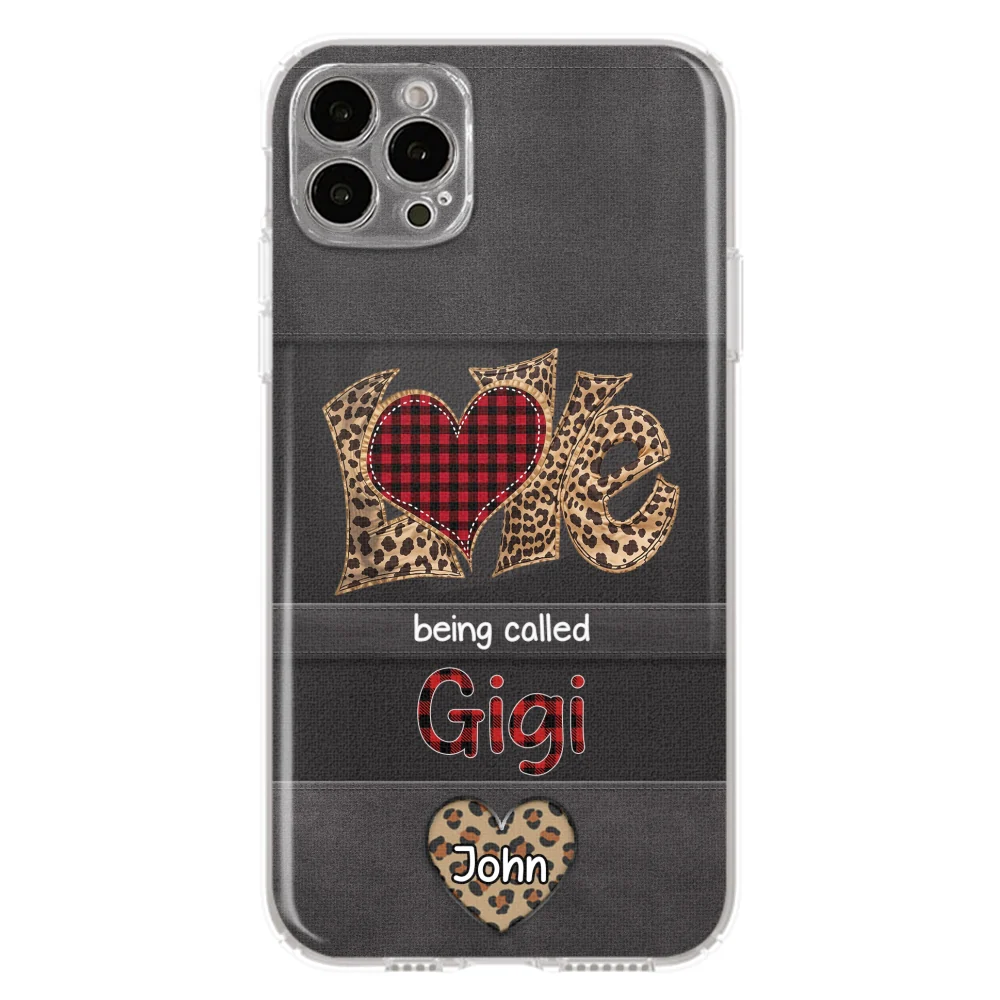Love Being Called Grandma - Personalized Custom Phone Case - Image 14