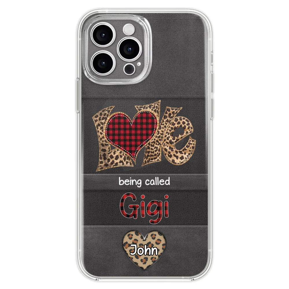 Love Being Called Grandma - Personalized Custom Phone Case - Image 20