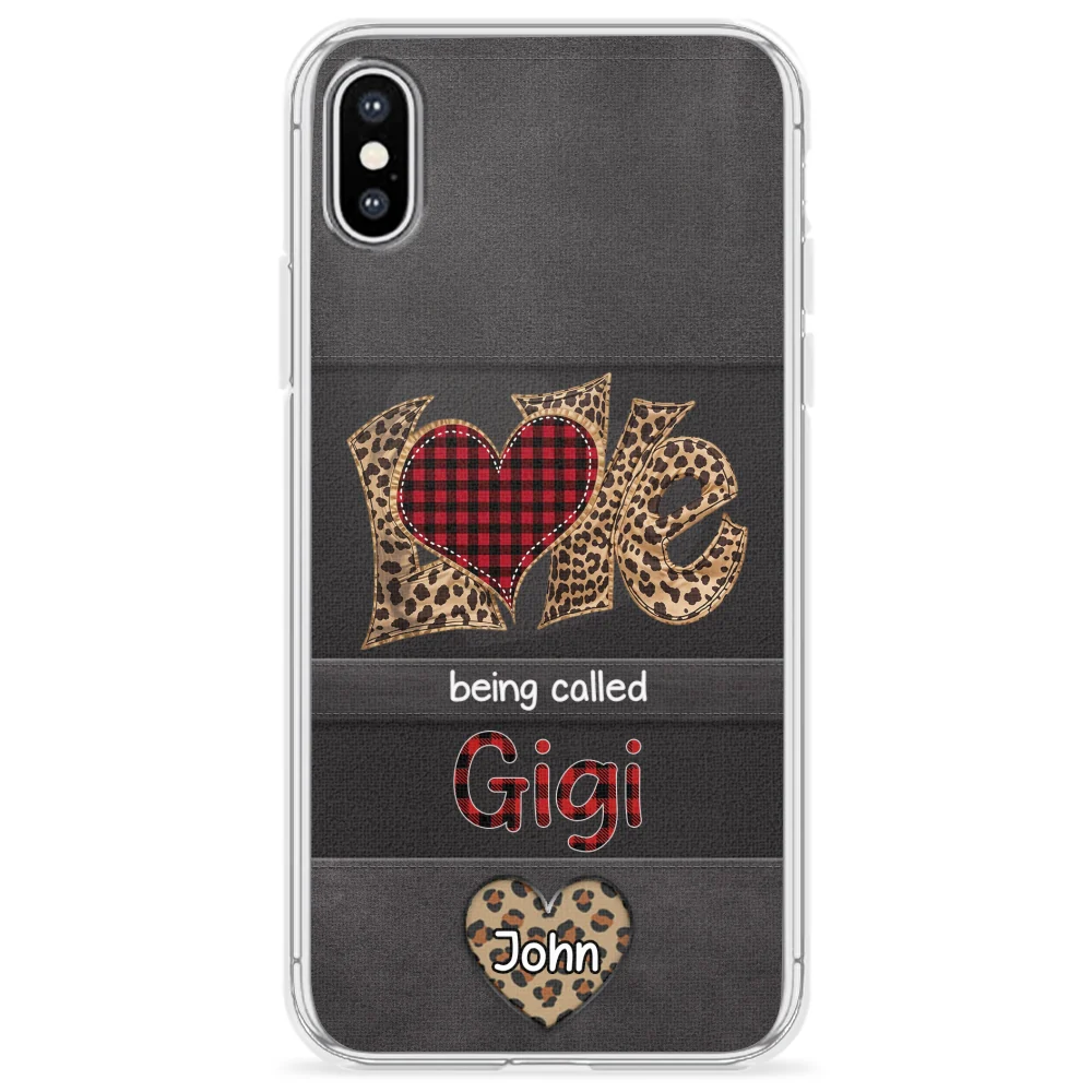 Love Being Called Grandma - Personalized Custom Phone Case - Image 23