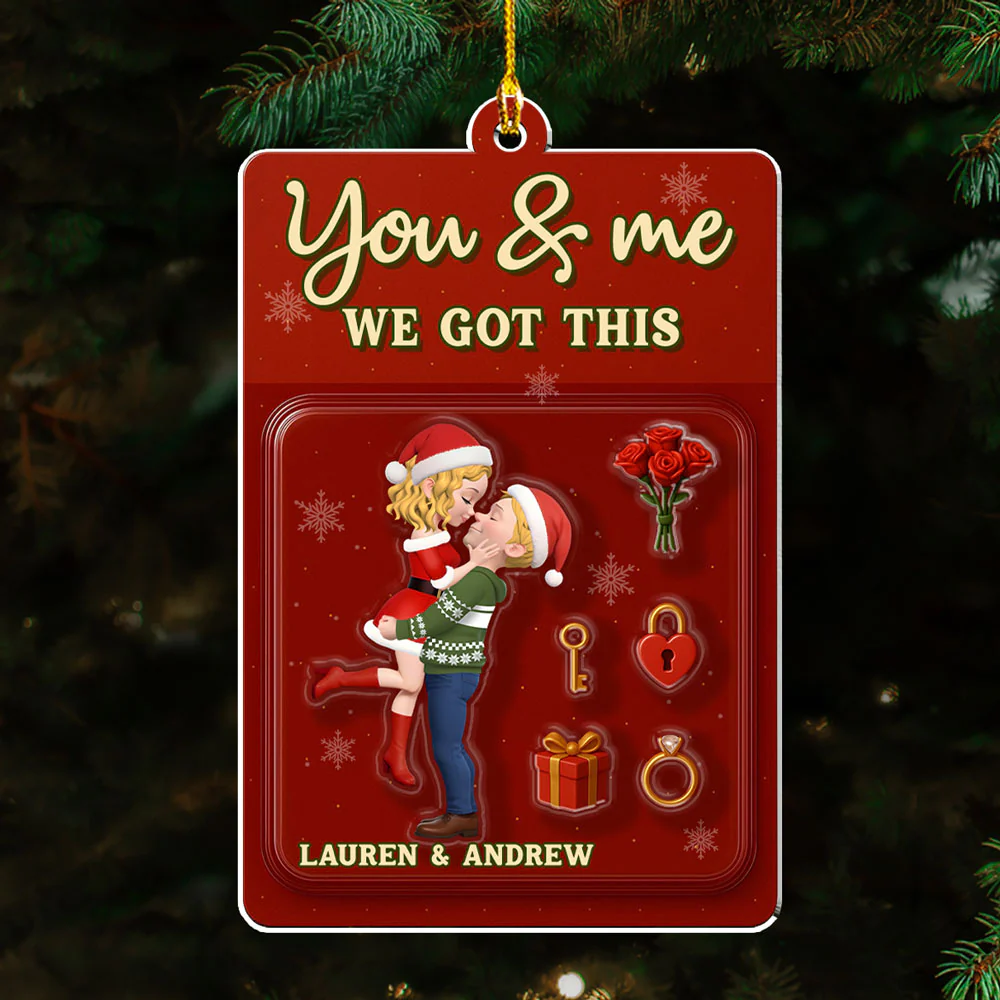 Love Box - Personalized Custom Acrylic Ornament