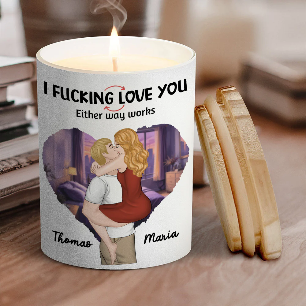 Love You Always - Personalized Custom Candle - Image 2