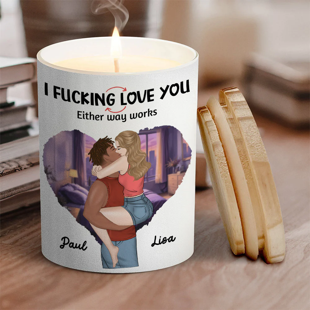 Love You Always - Personalized Custom Candle - Image 4