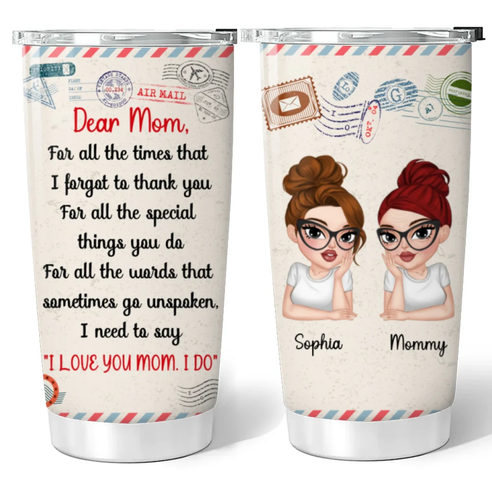 Love You Always - Personalized Custom Tumbler - Image 6