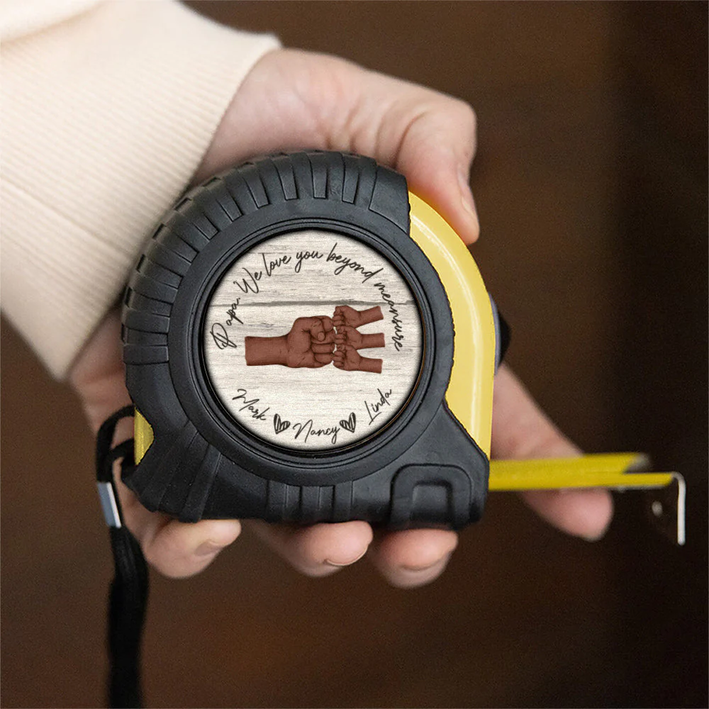 Love You Beyond Measure - Personalized Custom Tape Measure - Image 4