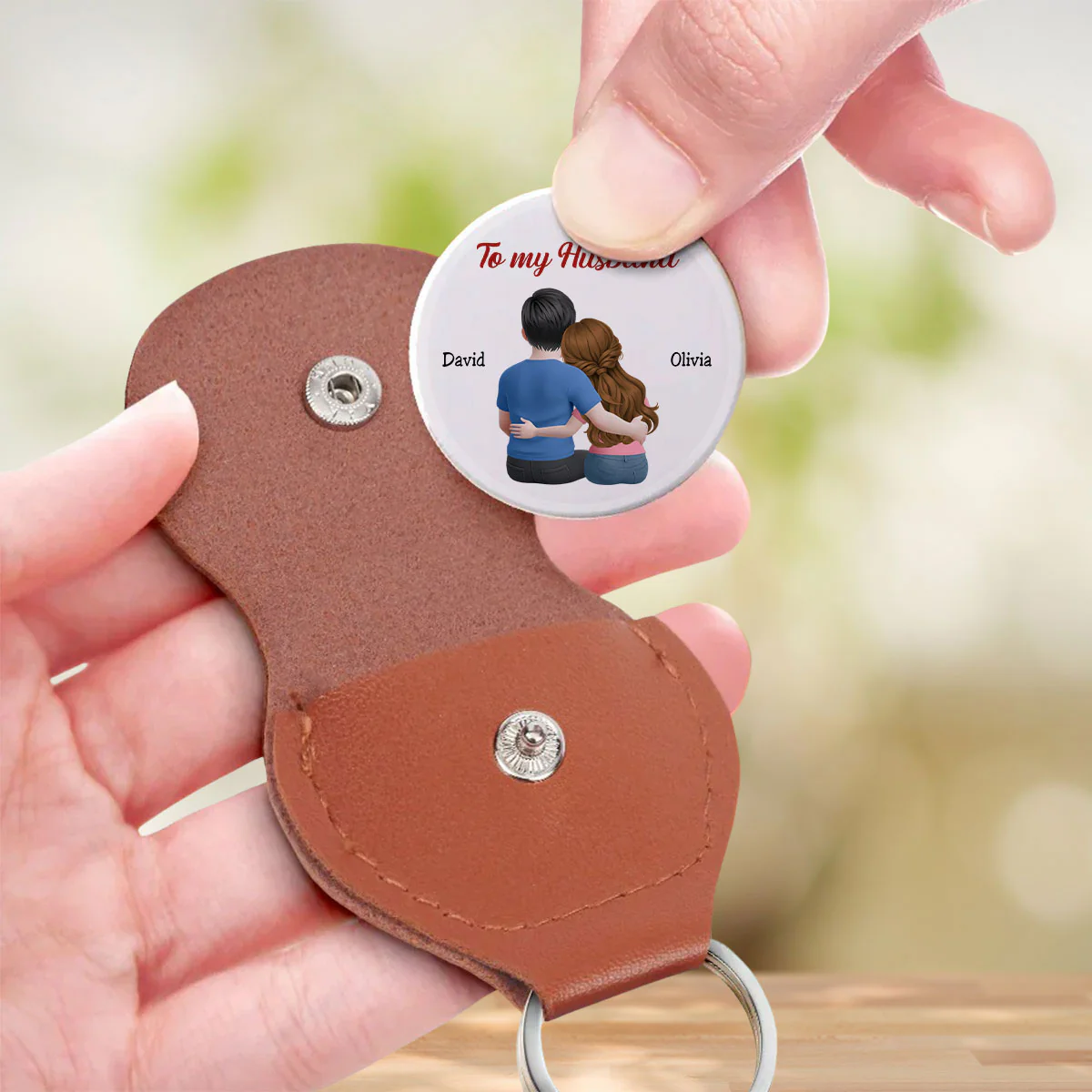 Love You - Personalized Custom Pocket Hug - Image 3