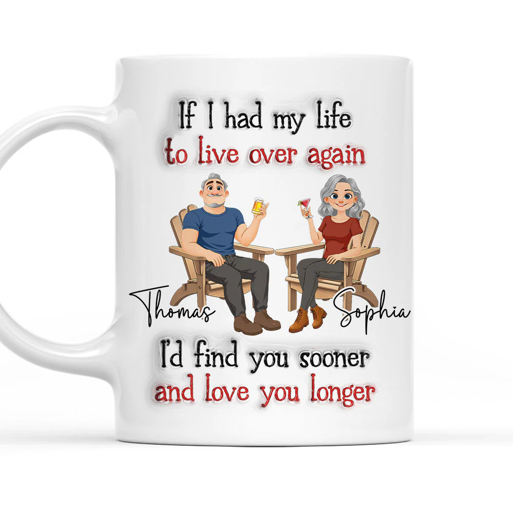 Love You So Much 2 - Personalized Custom 3D Inflated Effect Mug