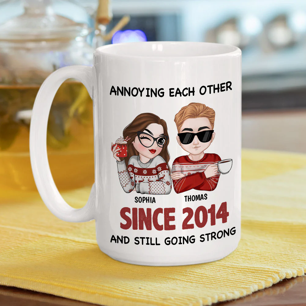 Love You Still - Personalized Custom Coffee Mug - Image 4